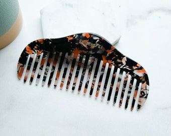 RuYi Comb Collection | Acetate Resin Hair Comb Gift Tortoise Shell Cellulose Acetate