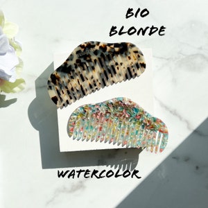 RuYi Hair Comb | Italian Resin Cellulose Acetate image 6