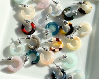 Orecchino Singolo Punto Luce Simona Argento - Ottone Ipoallergenico - Foto 12