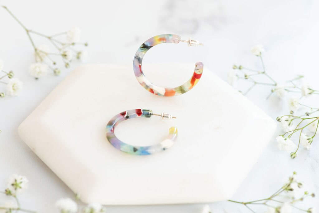 tortoise shell hoop earrings australia