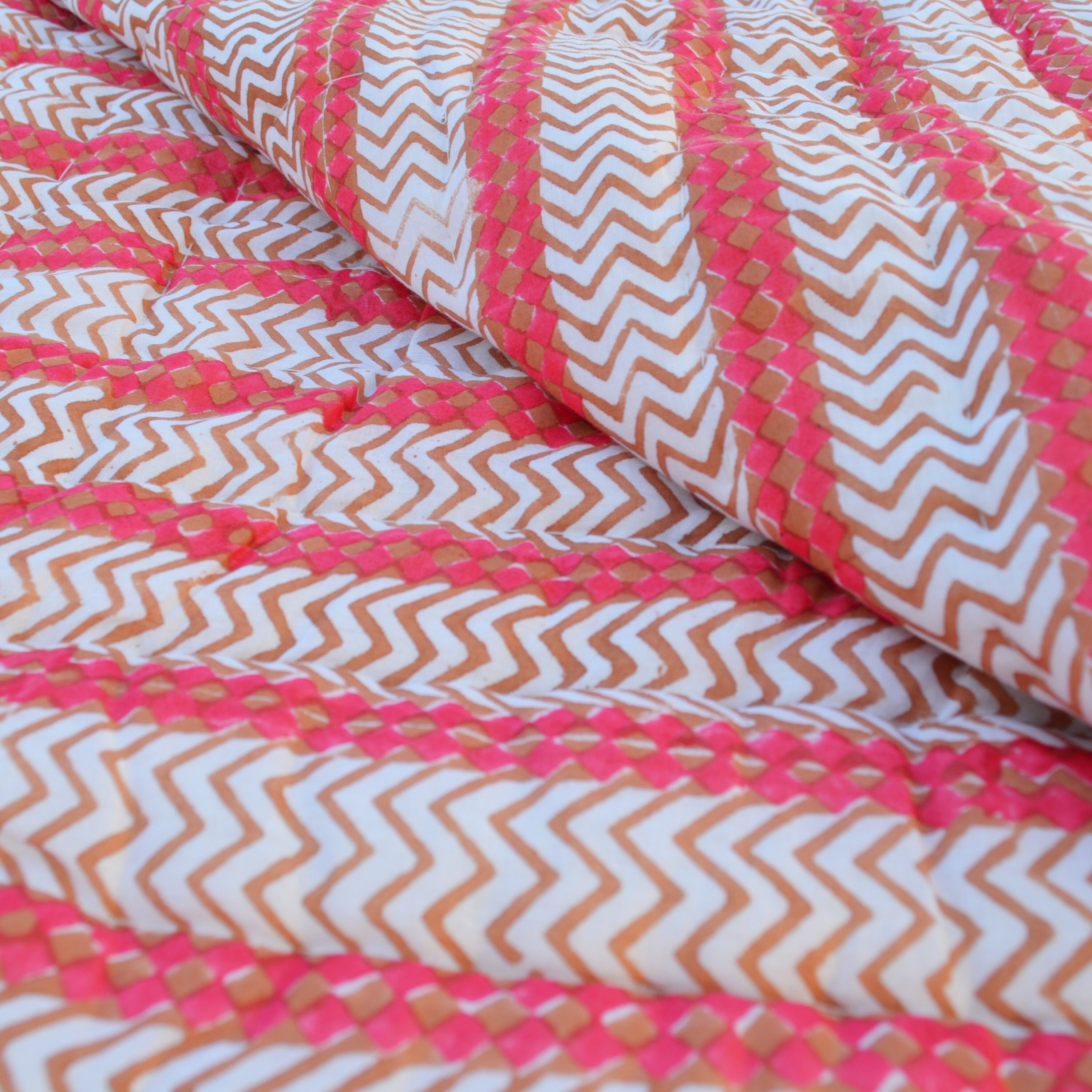 Indian Cotton Winter Warm Razai Cotton Voile Handmade Razai Etsy