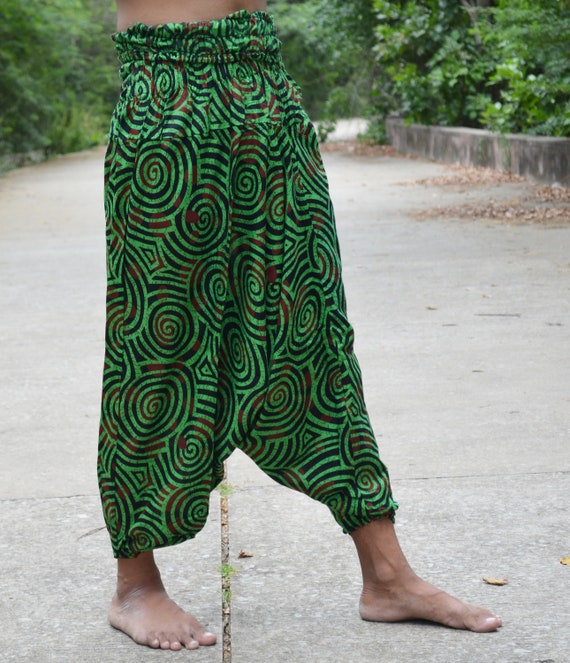 Green Hem Design Wide Leg Palazzo Pants For Daily Use | VAARMOR FASHION