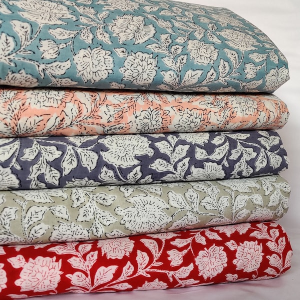 Tissu pur coton , Tissu imprimé blocs de fleurs , Tissu de couture pour femmes , Voile de coton doux , Tissu de couture de serviettes de table fleurs de soleil