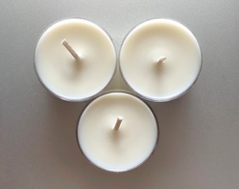 Handgegossene natürliche Soja Teelichter, Aromatherapie-Kerzen, Duftkerzen