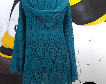 Häkelanleitung Elfen Mantel Jacke Cardigan Anleitung zum Häkeln Deutsch