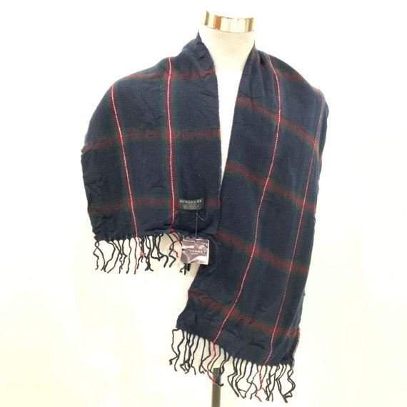 burberry scarf etsy