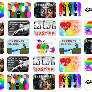 BLM & Diversity Stickers
