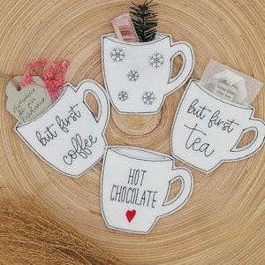 Posavasos Mug Wish Fulfiller - Archivo de bordado ITH