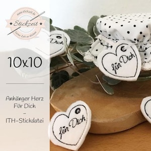 Colgante para ti - Archivo de bordado ITH