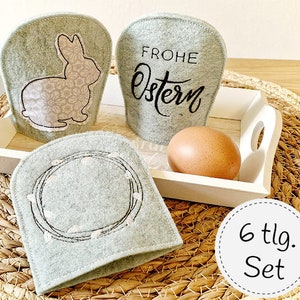 Easter egg warmer - ITH felt