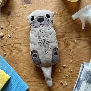 Limpiaparabrisas WischOtter - Archivo de bordado ITH - Paquete económico en tamaños 10x10, 13x18, 15x24