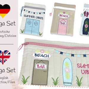 Bags Beachlife MegaSet - ITH embroidery file