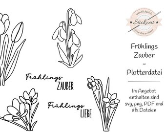 FrühlingsZauber - Plotterdatei