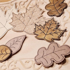 Leaf Forest - ITH Embroidery File (German + English Instructions)