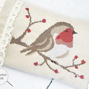 robin cross stitch file