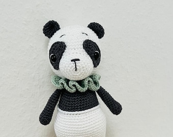 Gehäkeltes Amigurumi Panda Baumwolle, handgemacht, Häkeltier,  Panda