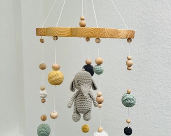 Baby Mobile Elefant mit Wolke