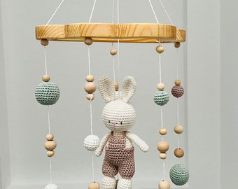 Baby Mobile Hase mit Wolke