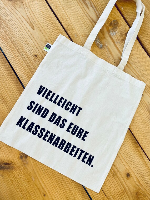 Klassenarbeiten Tasche Lehrer Lehrerin Baumwoll Tasche Etsy.de