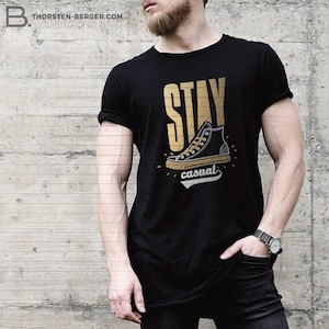 Motivo de trazador "Stay Casual" de Thorsten Berger // Trazado / Declaración / Letras