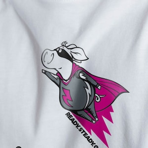 Plotterbestand "Pig Your Dreams" door Thorsten Berger // Plotten / Superheld / Lucky Pig / Hero