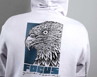 Plotterdatei "Eagle Eye" by Thorsten Berger // Plotten / Adler / Tattoostyle