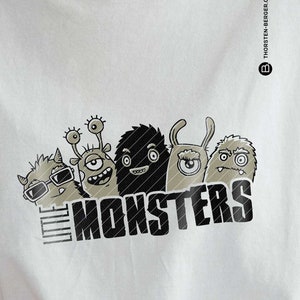 Plotterdatei "Little Monsters" by Thorsten Berger // Plotten / Comic / Halloween / Monster