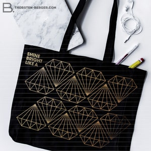 Plottermotief "Shine Bright" van Thorsten Berger // Plotten / Statement / Belettering