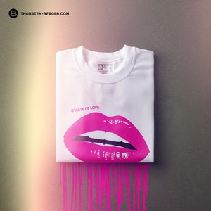 Motif Plotter « Wild Lips » de Thorsten Berger // Plotting / Love / Kiss / Mouth / Casual / Streetwear