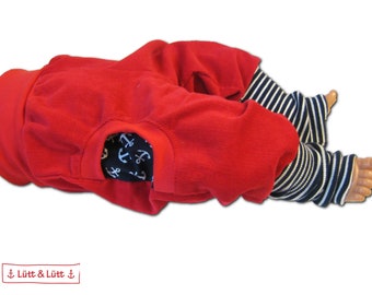 Corduroy harembroek / meegroeiende broek voor kinderen