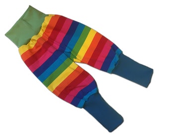 Pantalón bomba arcoiris talla 56-128