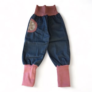 Bloomers jeans with flowers