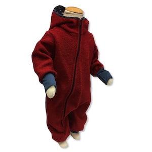 Walk suit walk overall in red size. 62-116