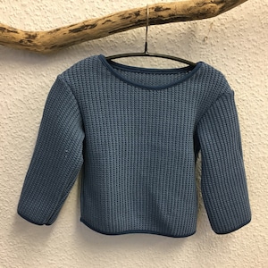 Sweater in cotton knit size 62-116