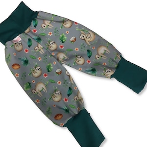 Softshell pants sloth grey size 62-128