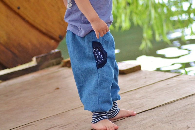 Pumphose Jeans Gr.56-128