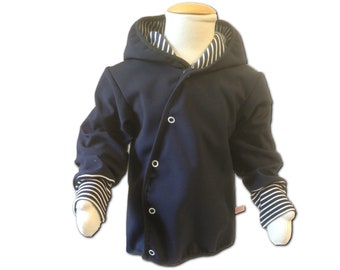 Softshelljacke Gr. 62-128 in Marine