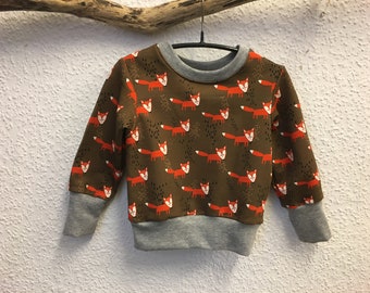 Sweatshirt / Pullover Fuchs Gr.62 -128