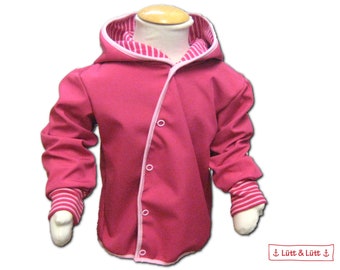 Softshelljacke Gr. 62-128 in Pink