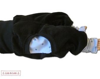 Corduroy harembroek / meegroeiende broek voor kinderen