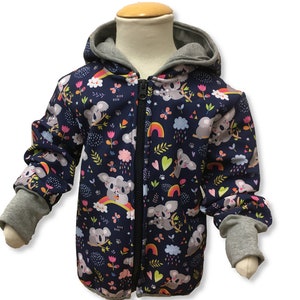 Softshell jacket Koala size. 74-128