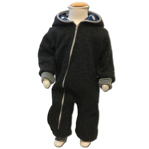 Walk overall in grey size 62-116
