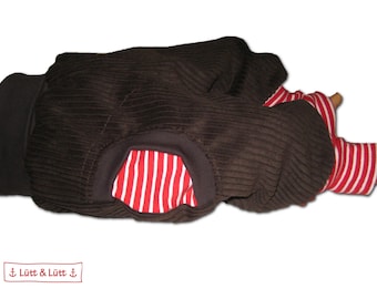 Harembroek van corduroy met brede ribbels / Groeibroek voor kinderen