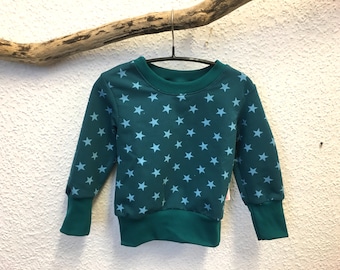 Sweatshirt Sterne Gr.62 -128