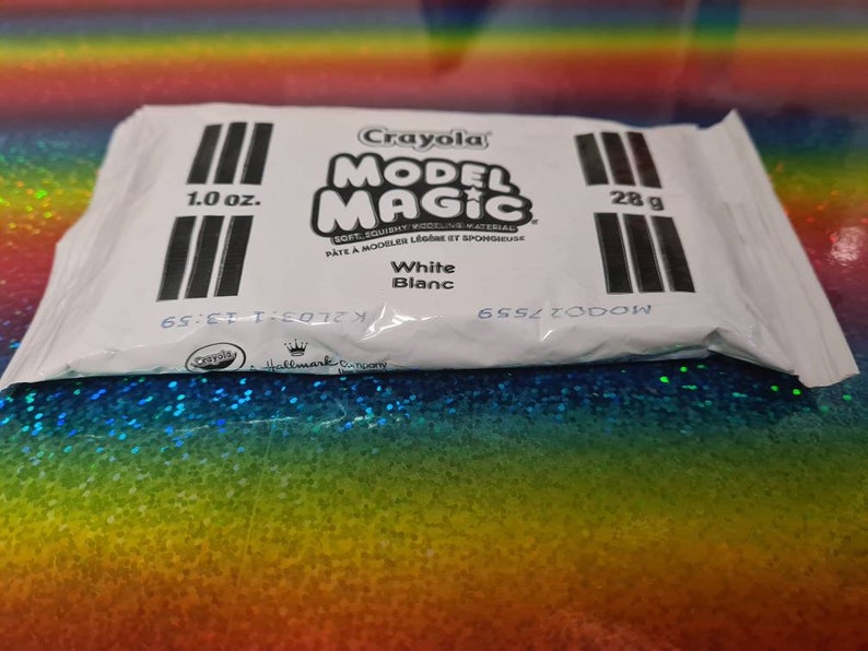 Model Magic Soft Clay White 1oz /28g Etsy