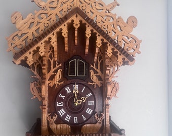 Cuckoo clock battery operated