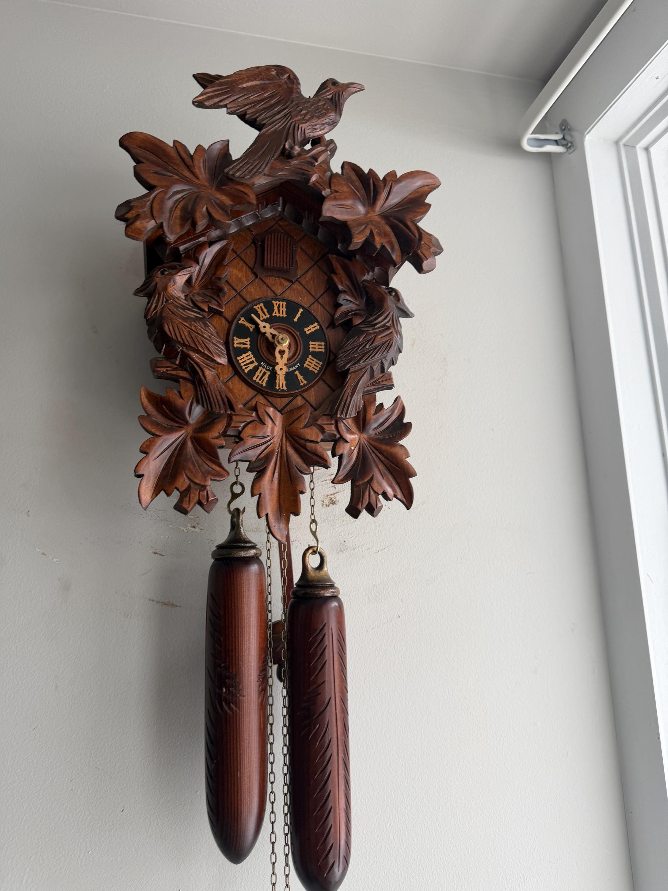 Vintage German Birds Cuckoo Clocks - Etsy