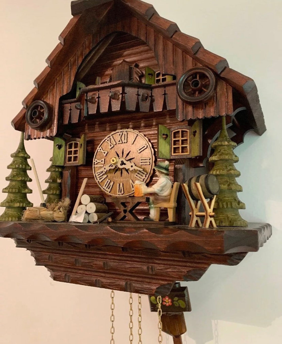 Cuckoo Clock 8 day Etsy