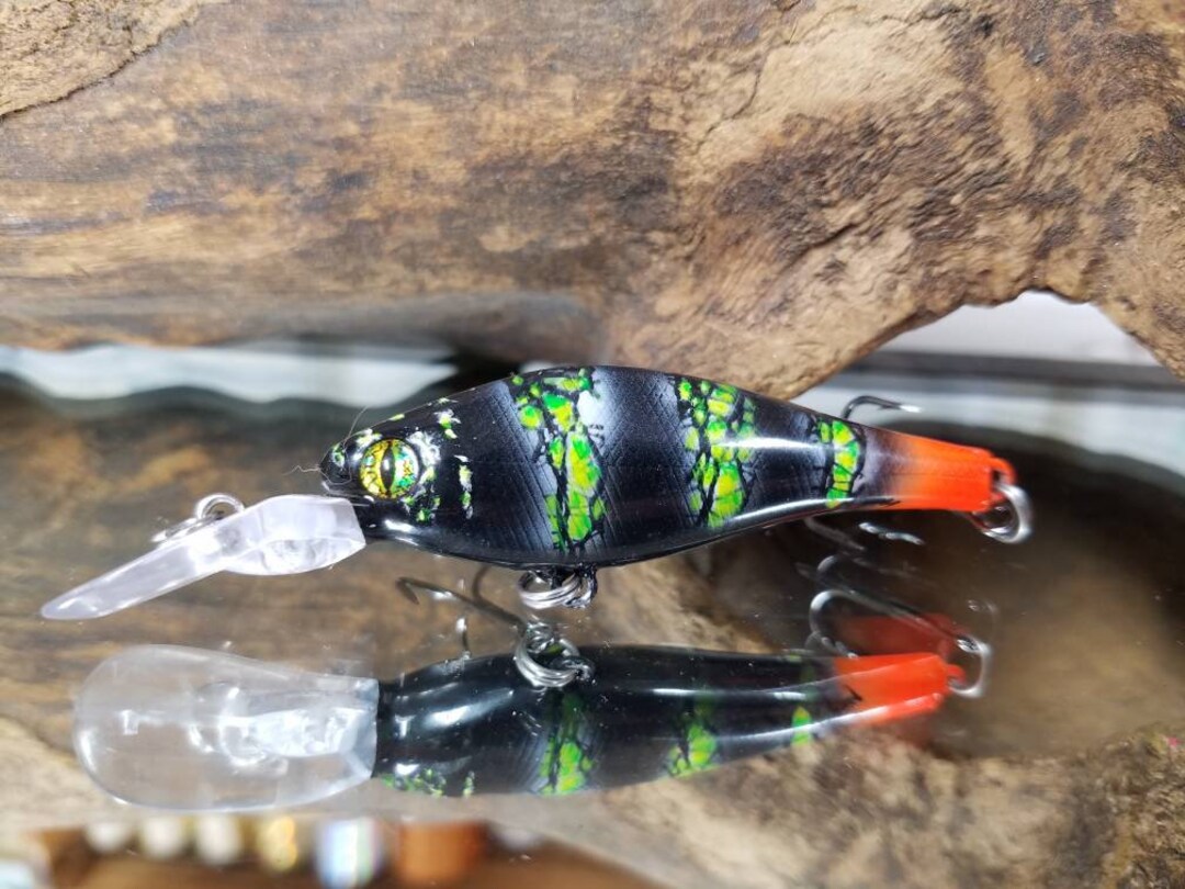 Medium Diving Fishing Lure Etsy