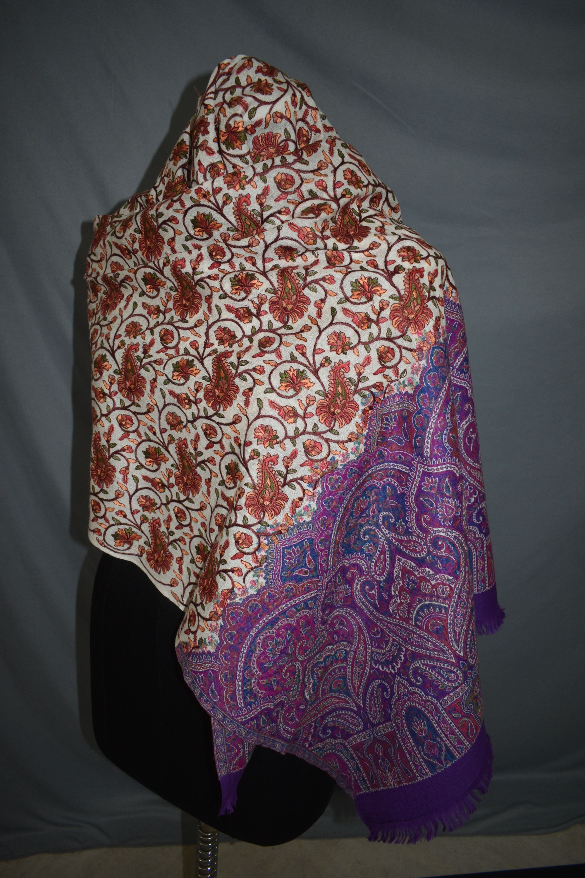 kashmiri kani shawl price